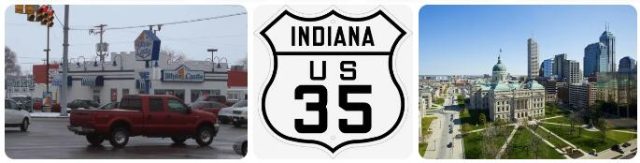 US 35 in Indiana